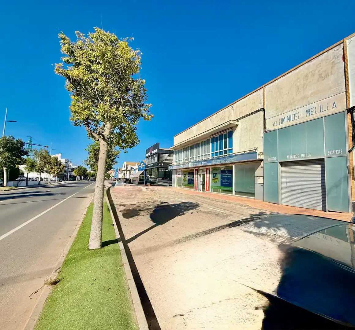 Vista exterior de Nave industrial en venta en San Pedro del Pinatar