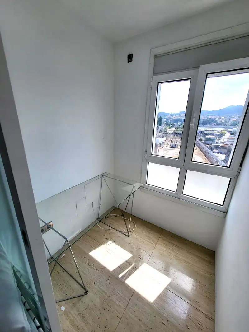Terraza de Piso de alquiler en Vigo  con Amueblado, Horno y Lavadora