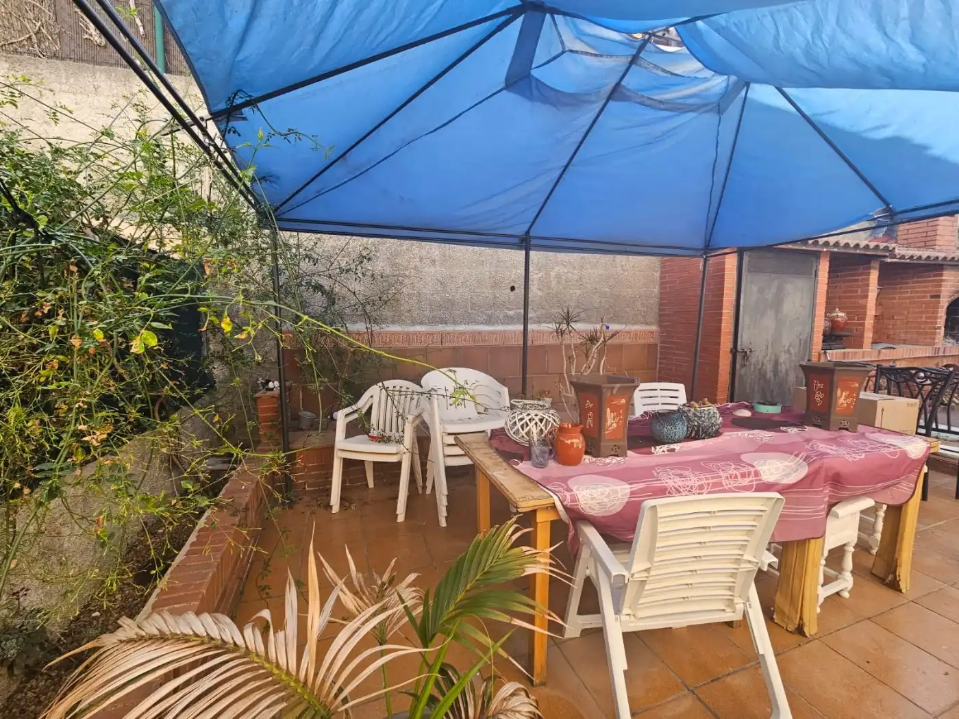 Terrassa de Casa adosada en venda en Els Pallaresos amb Aire condicionat, Jardí privat i Terrassa