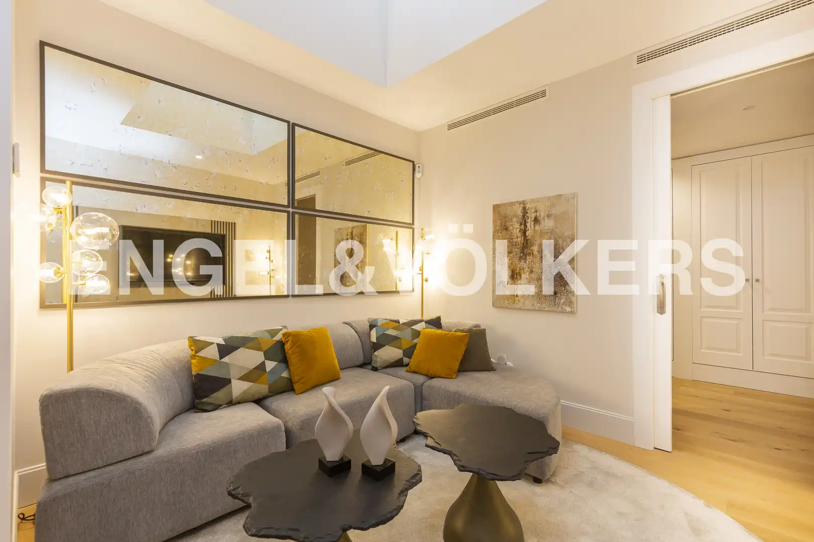 Sala de estar de Ático en venta en Madrid con Aire acondicionado, Calefacción y Amueblado
