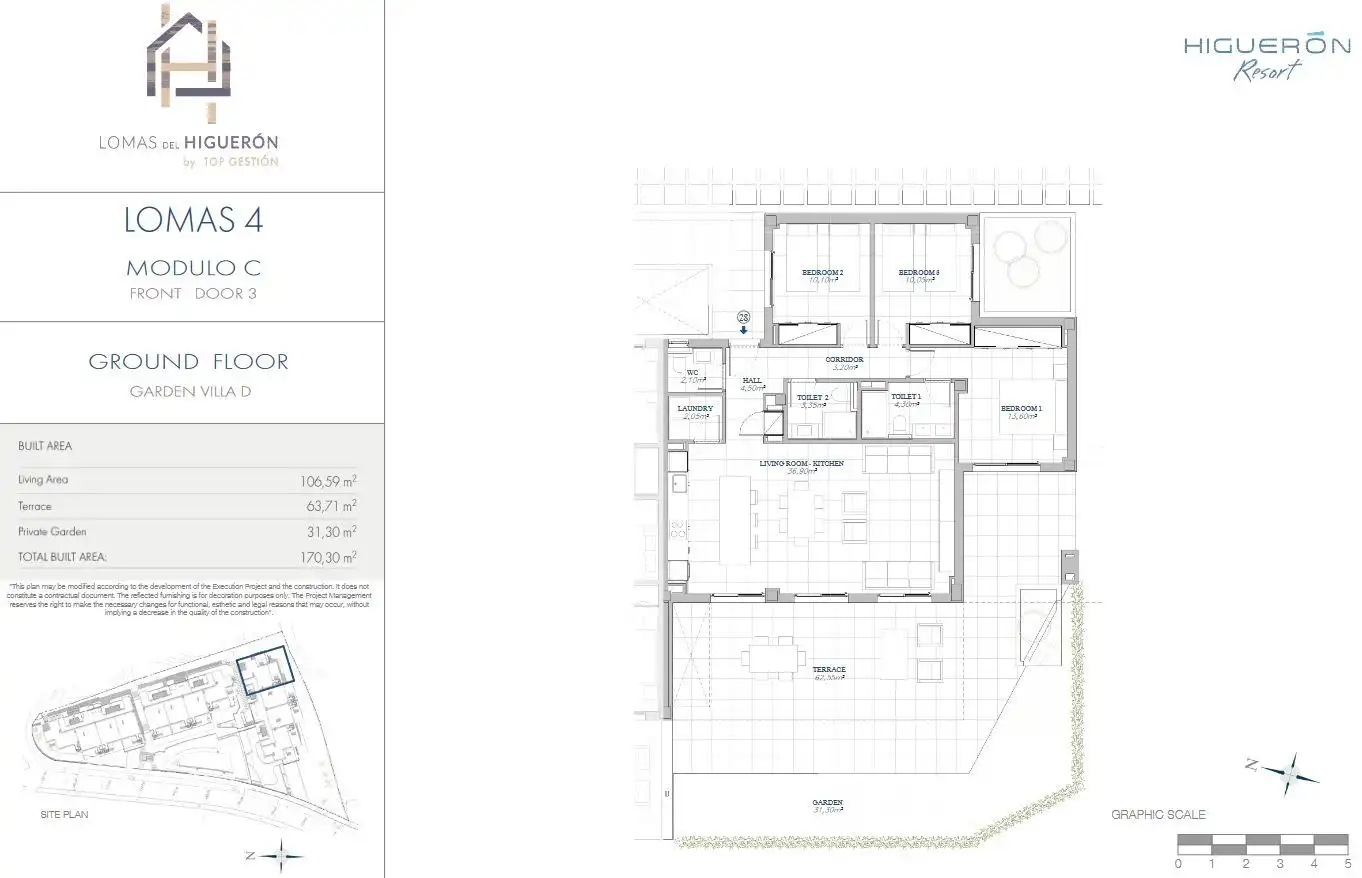 Apartament amb piscina en venda a El Higuerón, imagen 11