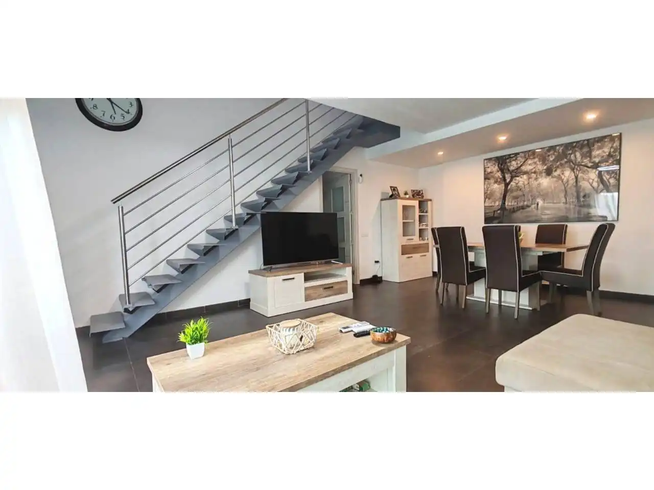 Sala de estar de Ático en venta en Sils con Aire acondicionado, Calefacción y Terraza