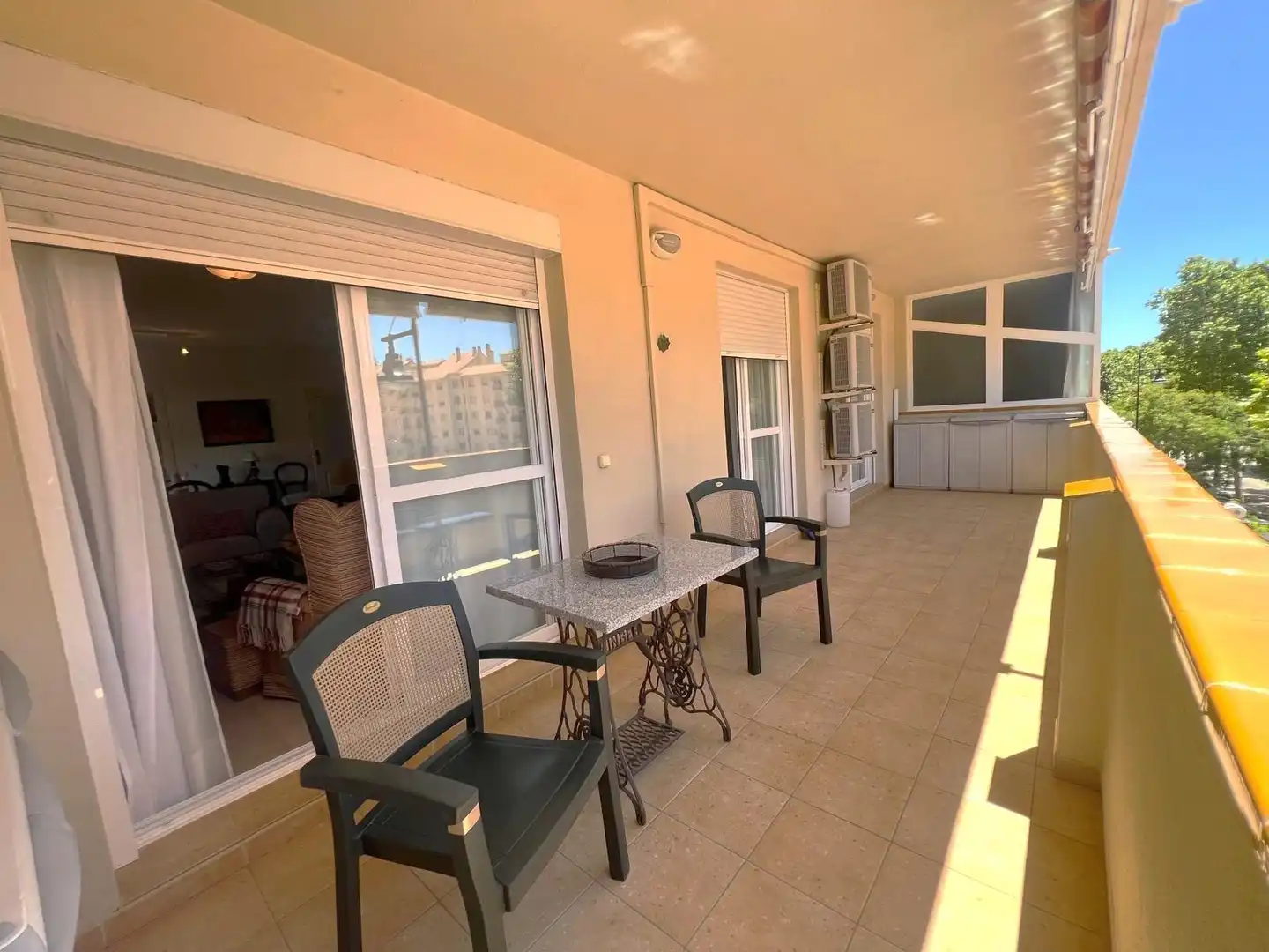 Terraza de Piso en venta en Fuengirola con Aire acondicionado, Jardín privado y Terraza