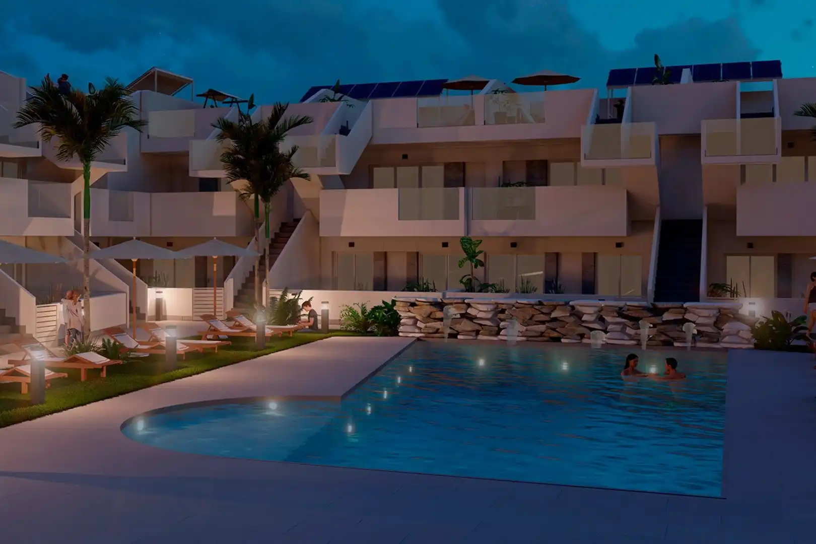 Piscina de Ático en venta en Torre-Pacheco con Aire acondicionado, Calefacción y Jardín privado