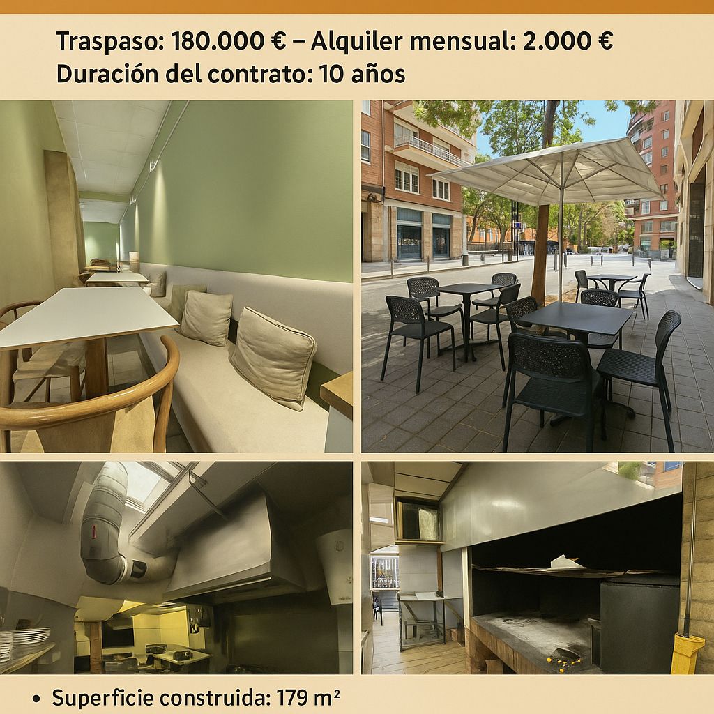Terrassa de Local de lloguer en  Valencia Capital amb Aire condicionat, Terrassa i Moblat