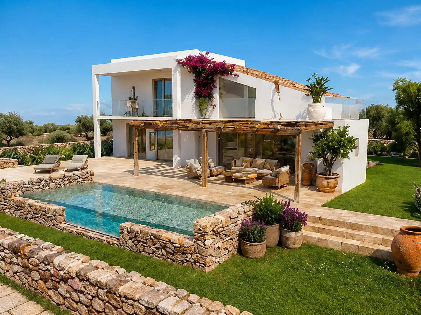 Terraza de Casa o chalet en venta en Es Mercadal con Jardín privado, Parquet y Terraza