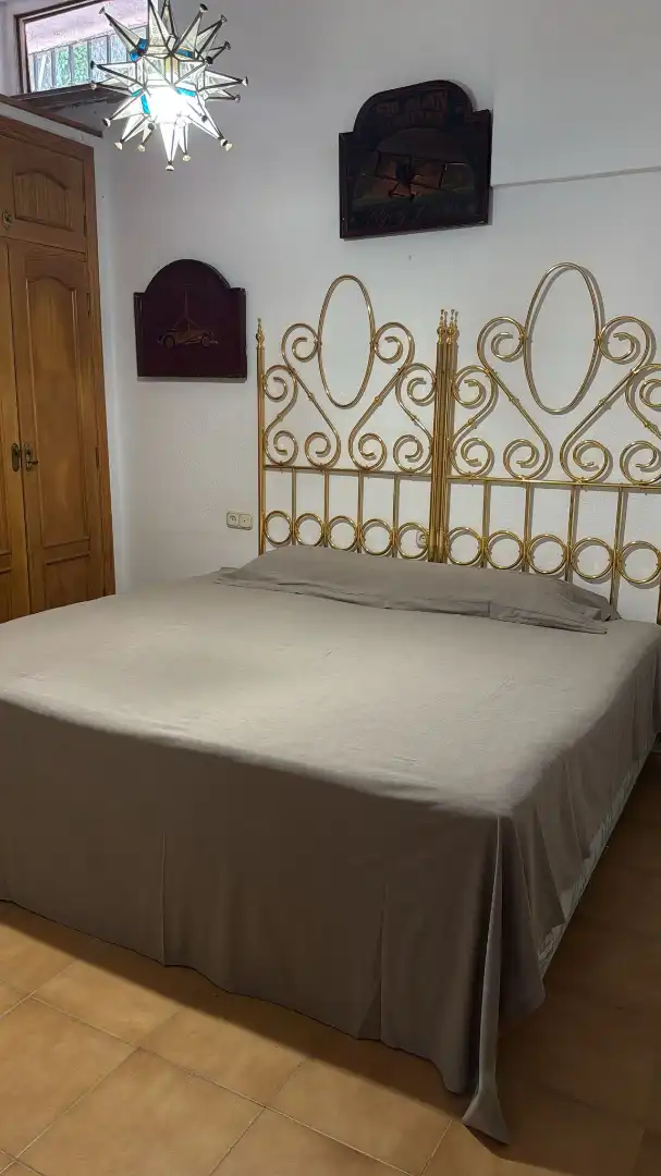 Bedroom of Houses for sale in Roquetas de Mar  with Air Conditioner, Heating and Private garden