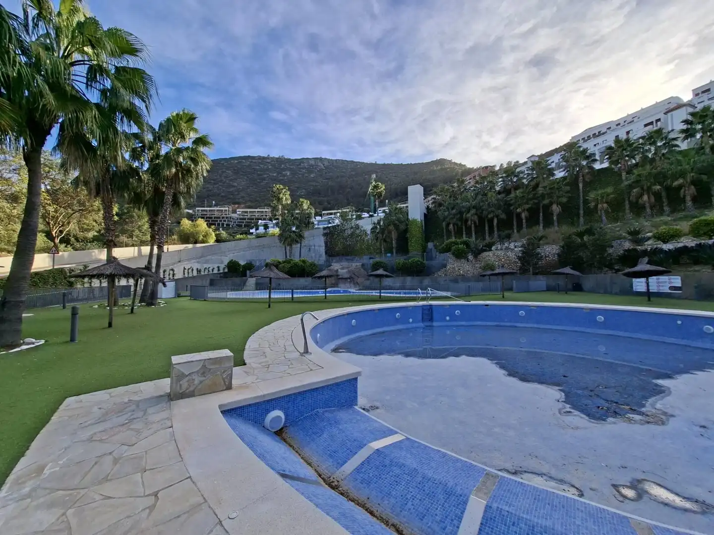Swimming pool of Flat for sale in Xeresa  with Air Conditioner, Heating and Private garden