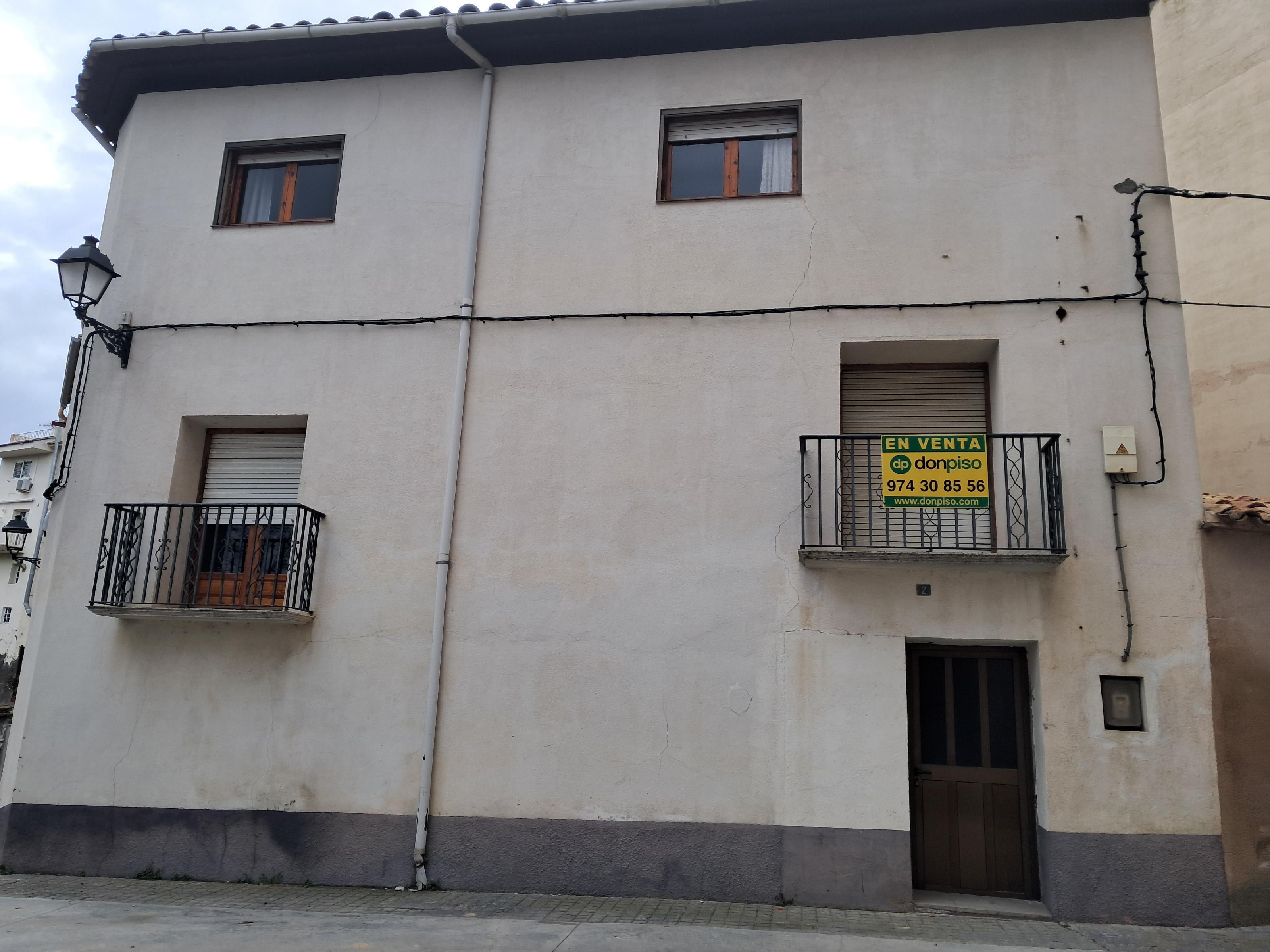 Exterior view of House or chalet for sale in El Grado  with Storage room and Balcony