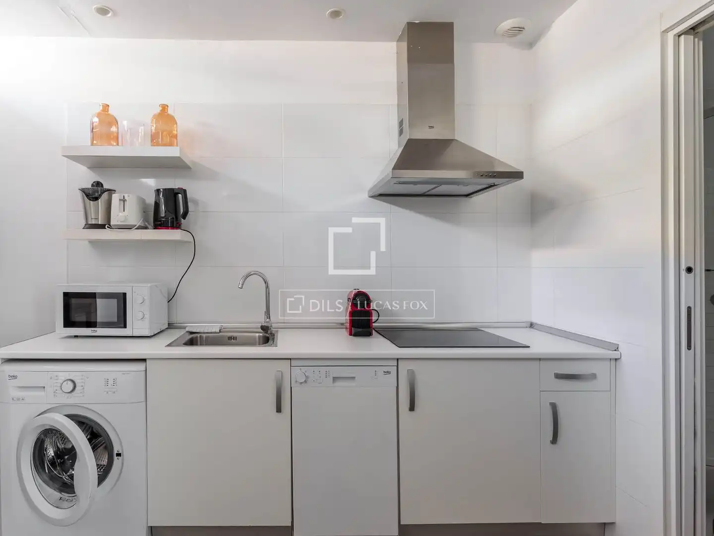 Cocina de Piso de alquiler en Pozuelo de Alarcón con Aire acondicionado y Amueblado