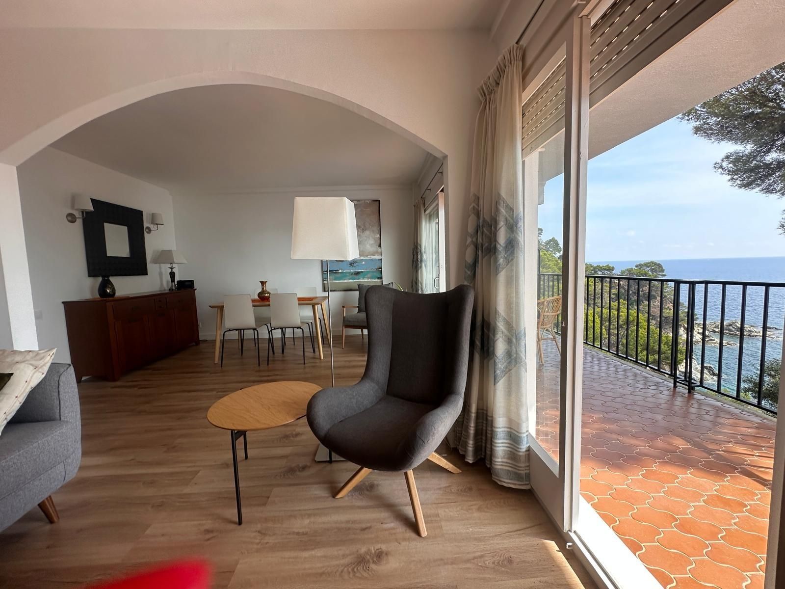 Living room of Apartment for sale in Tossa de Mar  with Balcony and Community pool