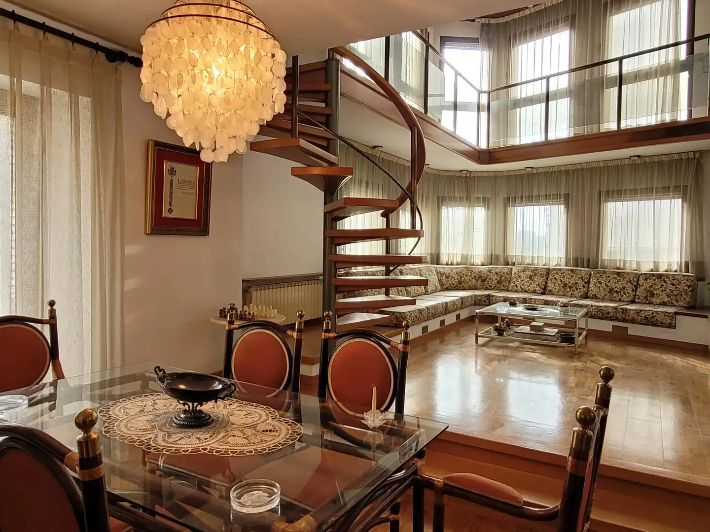 Sala d'estar de Casa adosada en venda en Arbeca
