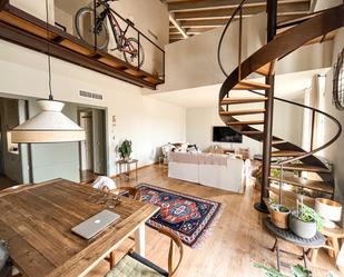 Living room of Flat to rent in Girona Capital  with Air Conditioner