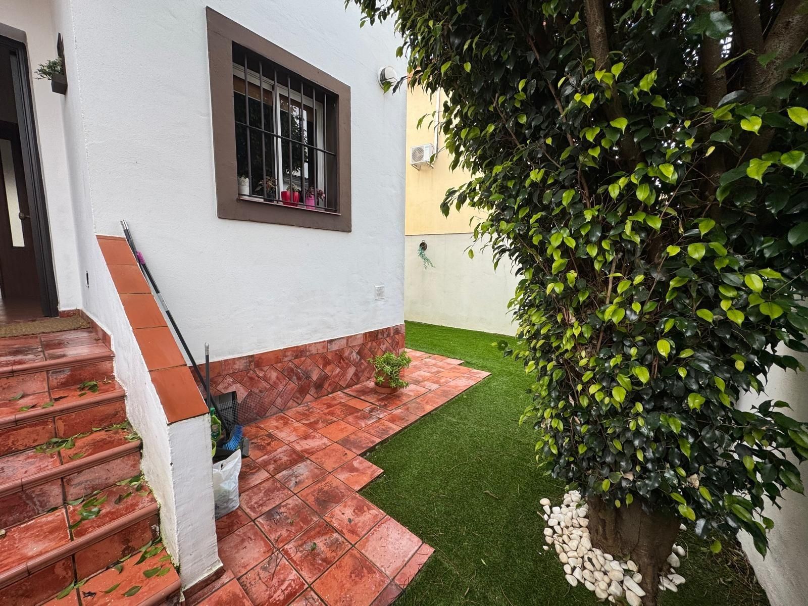 Jardín de Casa adosada en venta en Mairena del Aljarafe con Balcón