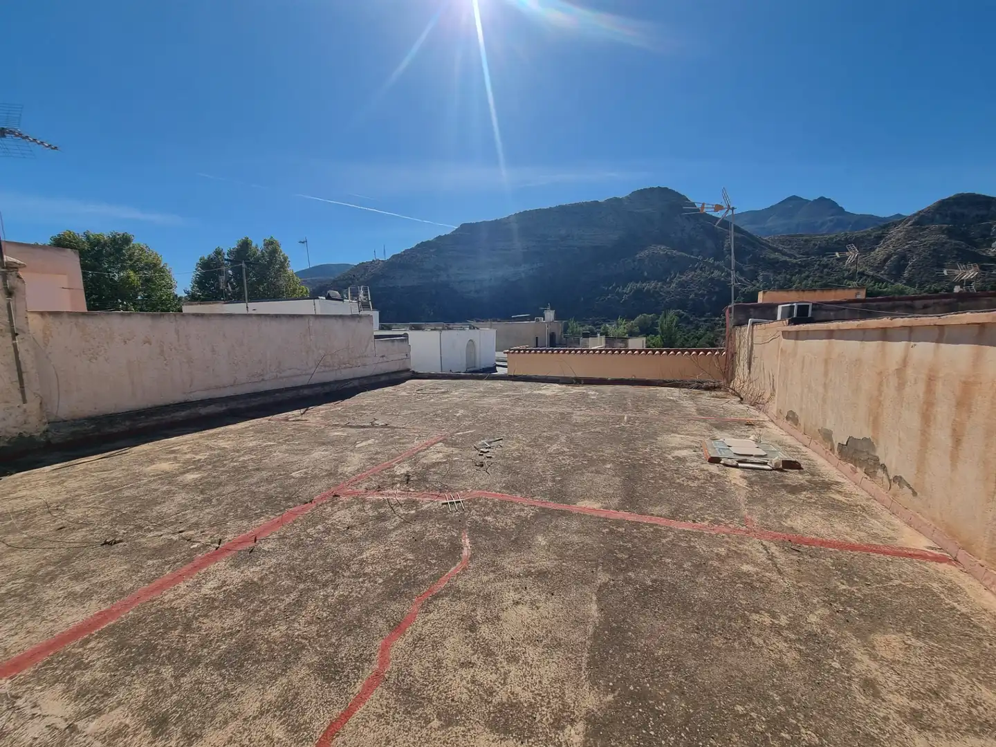 Vista exterior de Casa o xalet en venda en Terque