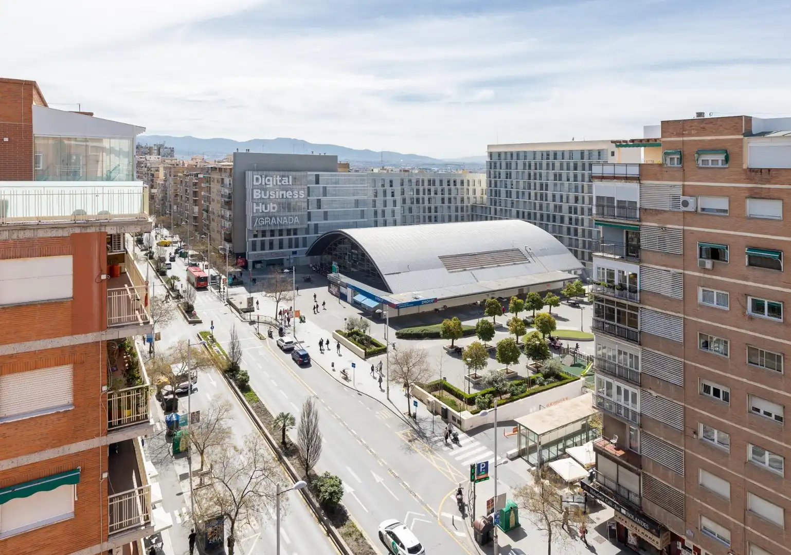 Vista exterior de Ático en venta en Granada con Aire acondicionado, Calefacción y Terraza