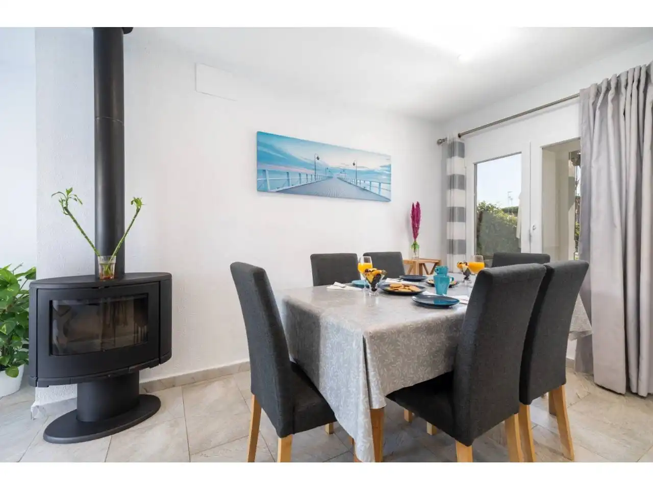 Comedor de Casa o chalet en venta en Chiclana de la Frontera con Aire acondicionado, Jardín privado y Terraza