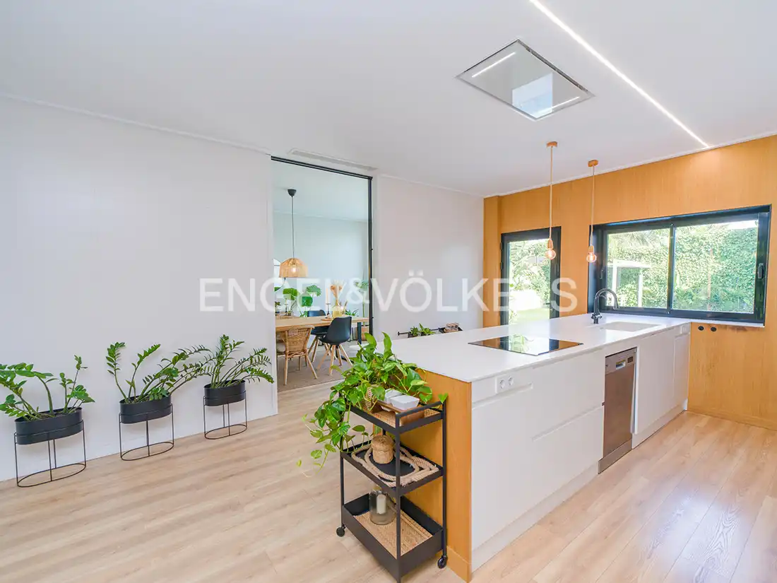 Cocina de Casa o chalet en venta en Elche / Elx con Aire acondicionado, Calefacción y Jardín privado