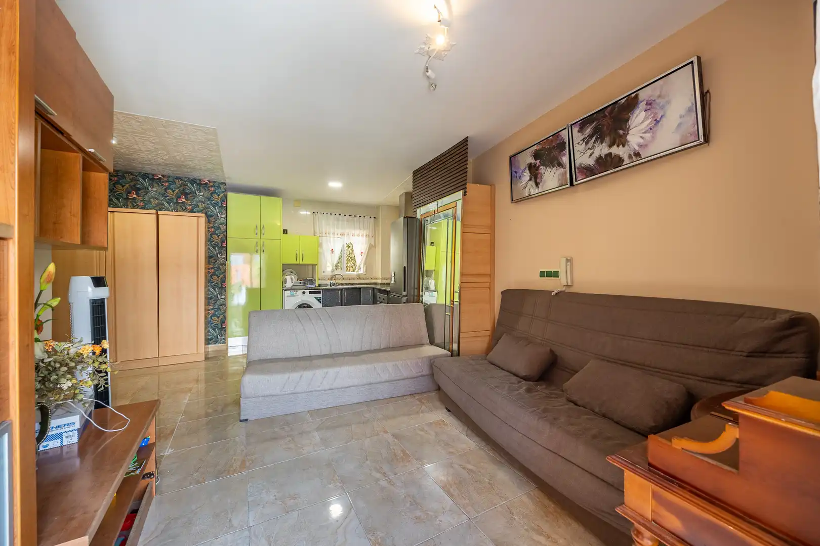 Living room of Flat for sale in Callosa d'en Sarrià  with Furnished