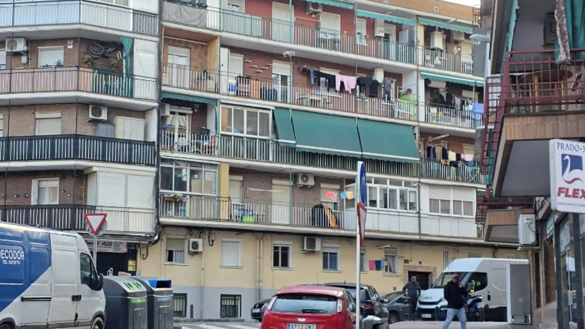 Vista exterior de Piso en venta en  Madrid Capital con Aire acondicionado, Calefacción y Terraza