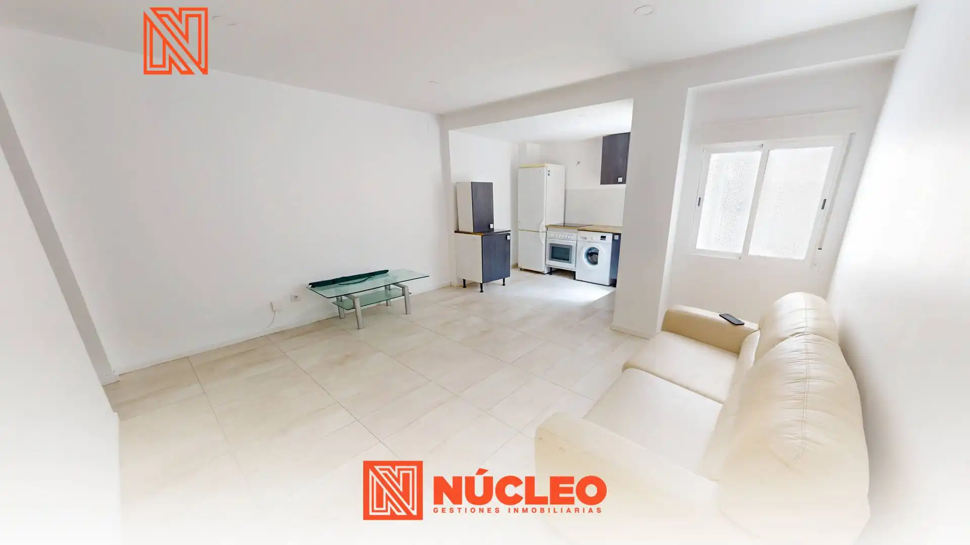 Cocina de Piso en venta en Alicante / Alacant con Amueblado, Lavadora y Balcón
