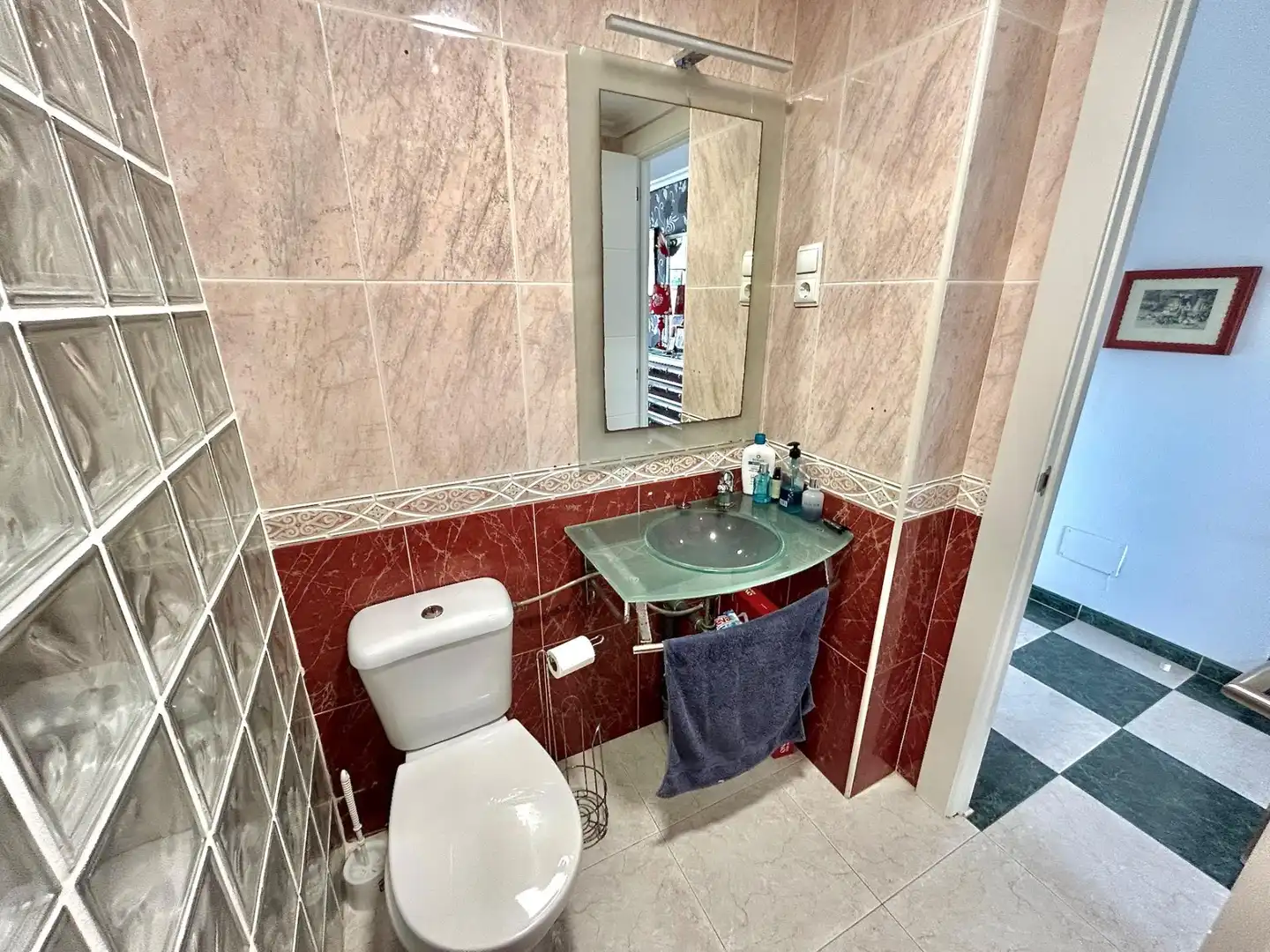 Bathroom of Attic for sale in Roquetas de Mar  with Private garden, Terrace and Furnished