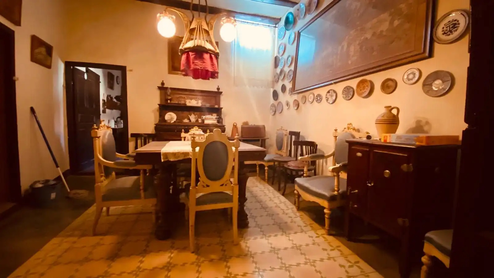 Dining room of Houses for sale in Torrecilla de Alcañiz  with Private garden, Terrace and Storage room