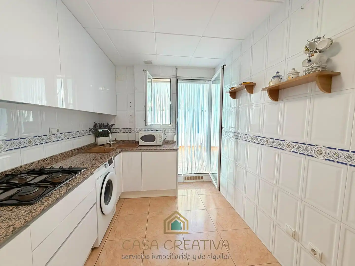 Cocina de Casa adosada en venta en Picanya con Jardín privado, Terraza y Trastero