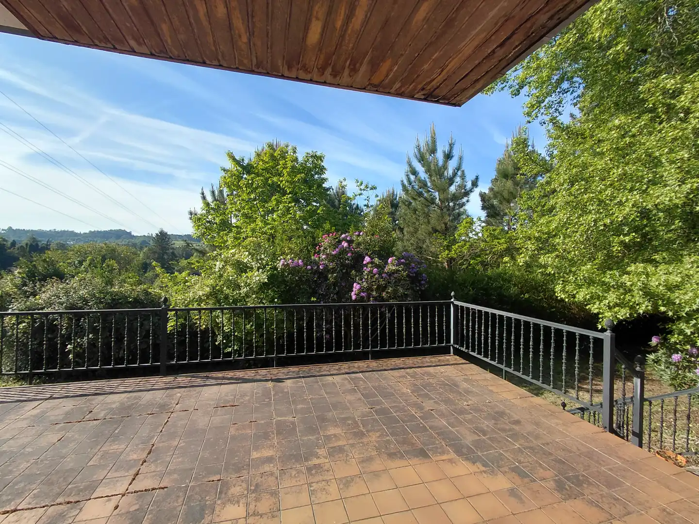 Terraza de Casa o chalet en venta en Oleiros con Aire acondicionado, Calefacción y Jardín privado