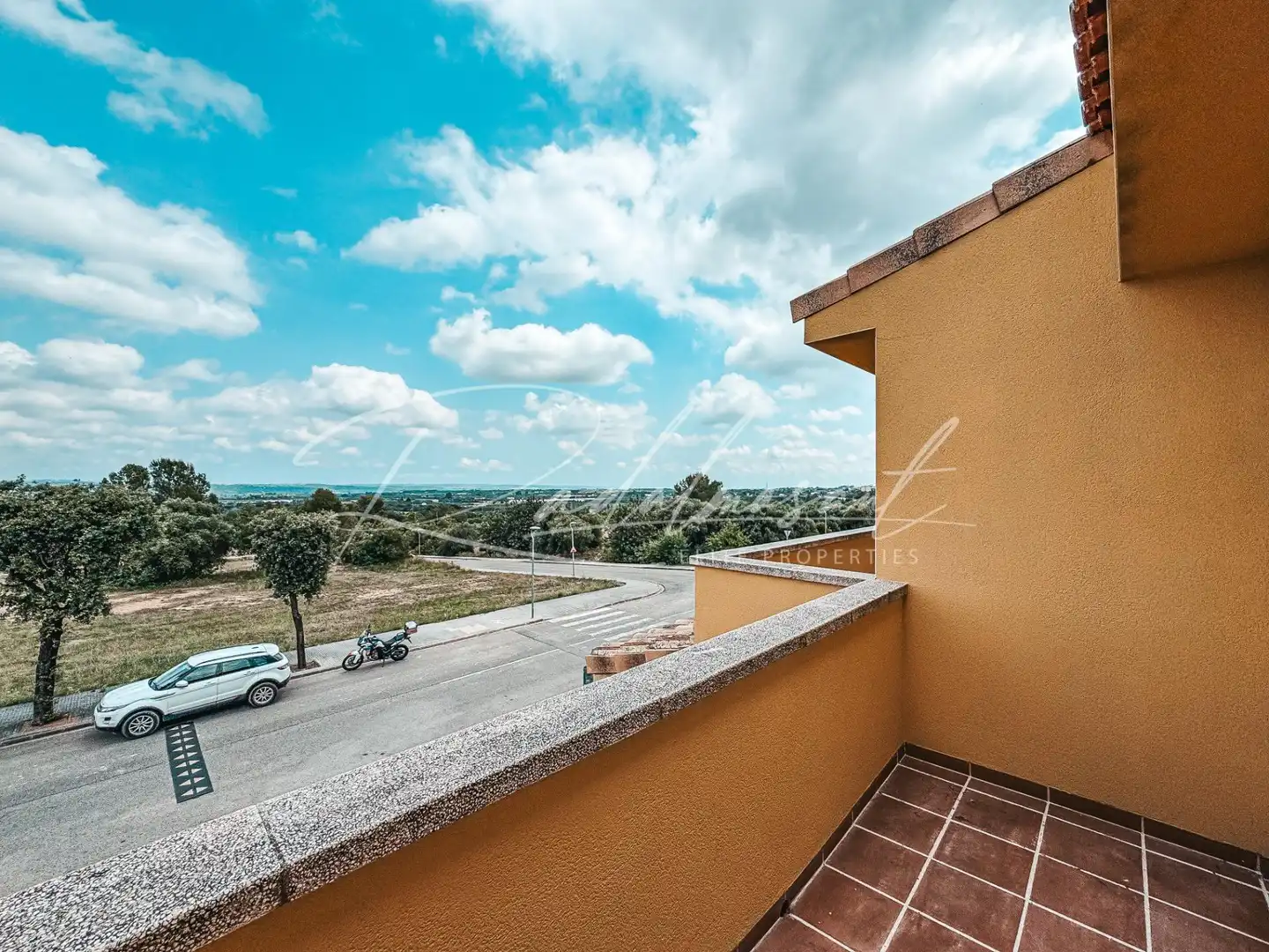 Terrasse von Einfamilien-Reihenhaus zum Verkauf in Alcover mit Privatgarten und Terrasse