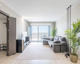Sala d'estar de Àtic de lloguer en  Zaragoza Capital amb Aire condicionat i Terrassa