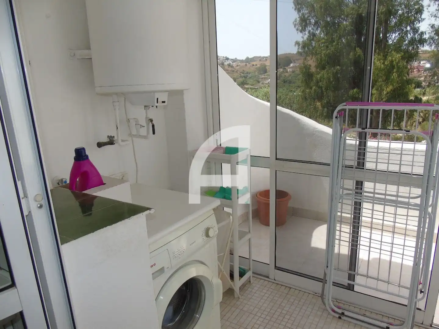Terrasse von Dachboden zum Verkauf in Mijas mit Klimaanlage, Heizung und Terrasse