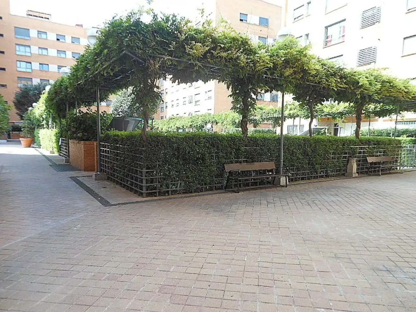 Terrasse von Wohnung zur Miete in Madrid mit Klimaanlage, Heizung und Privatgarten