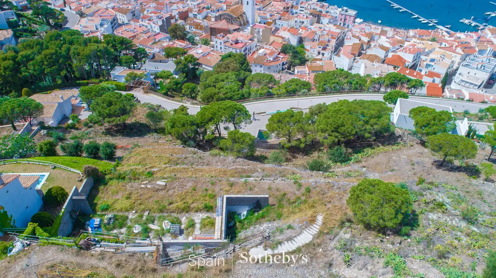 Vista exterior de Casa o chalet en venta en El Port de la Selva con Aire acondicionado, Jardín privado y Terraza