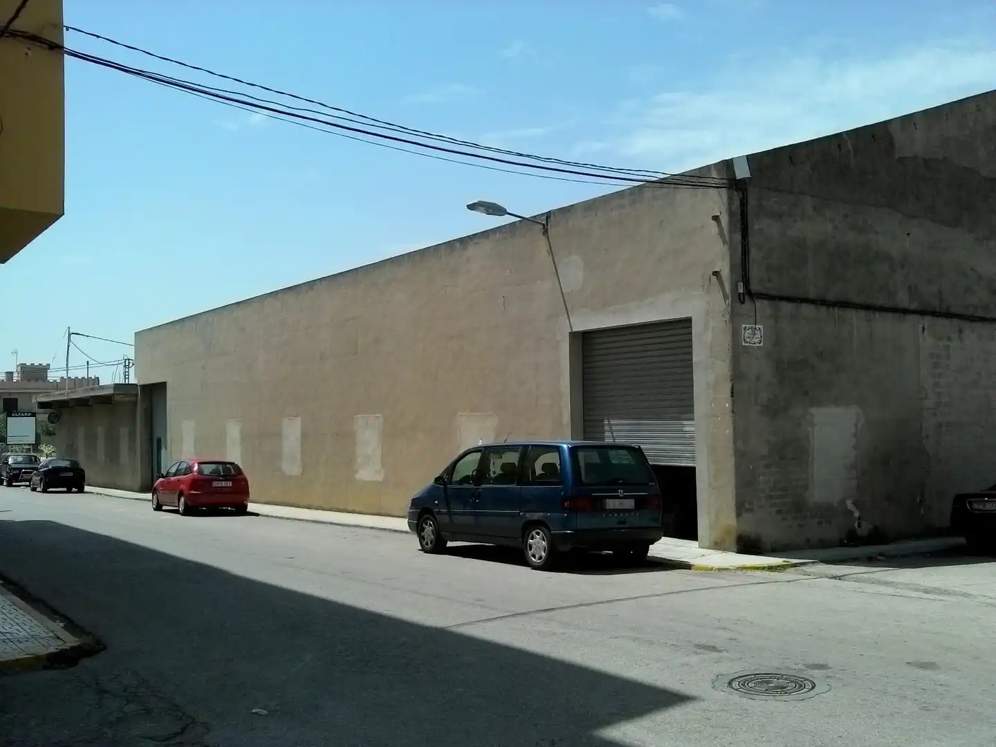 Vista exterior de Nau industrial en venda en Alfarb, Valencia