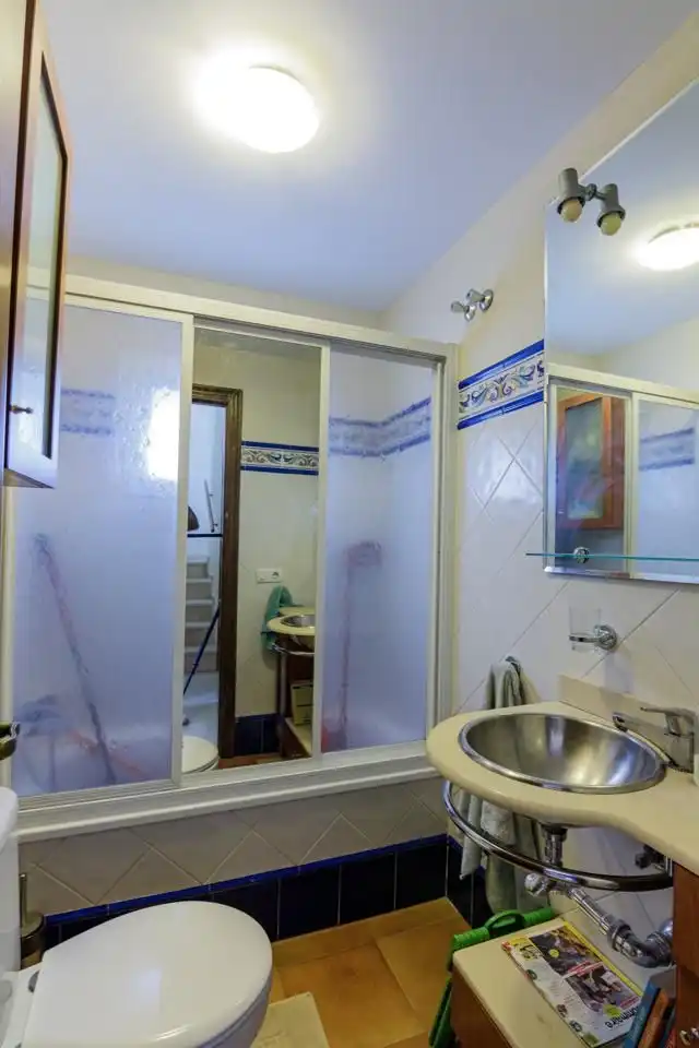 Badezimmer von Haus oder Chalet zum Verkauf in Alhaurín de la Torre mit Klimaanlage, Schwimmbad und Möbliert