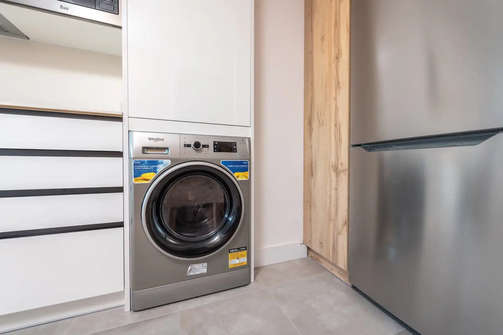 Kitchen of Study for rent in Madrid  with Air Conditioner, Terrace and Storage room