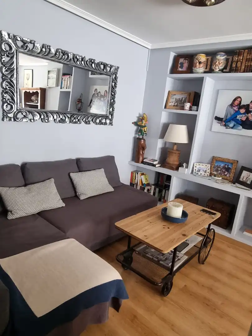 Sala de estar de Piso en venta en Alcoy / Alcoi con Aire acondicionado y Amueblado