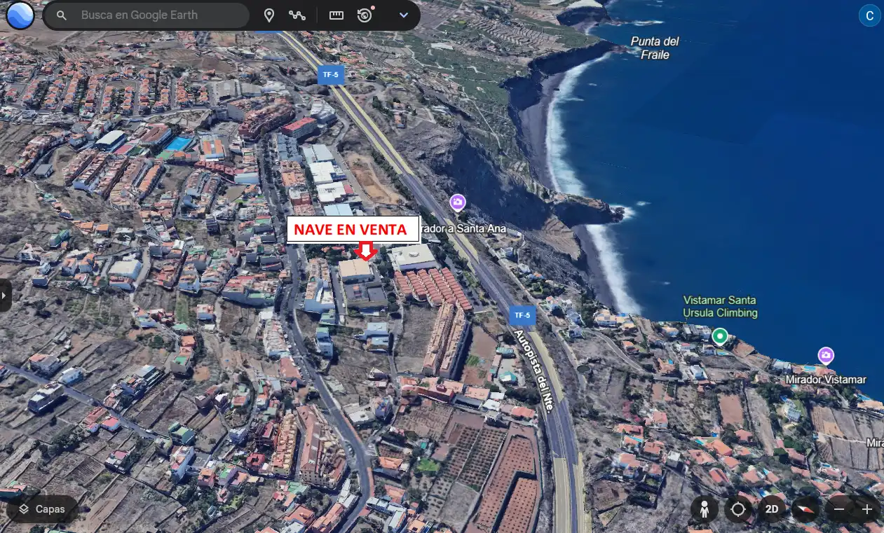 Exterior view of Industrial buildings for sale in Santa Úrsula