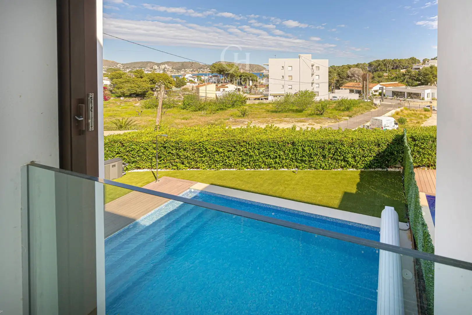 Swimming pool of Houses for sale in Moraira  with Air Conditioner, Heating and Private garden