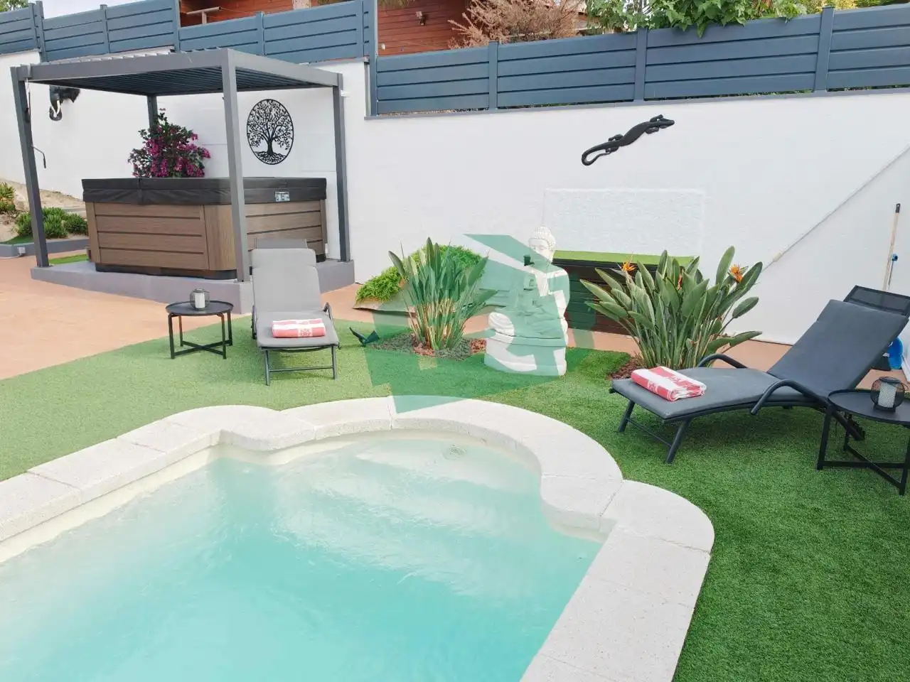 Casa amb piscina en venda a Aiguaviva Parc, imagen 31