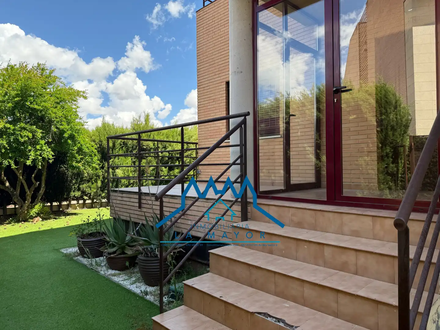 Terrace of Duplexes for sale in Ciudad Real  with Air Conditioner, Heating and Private garden