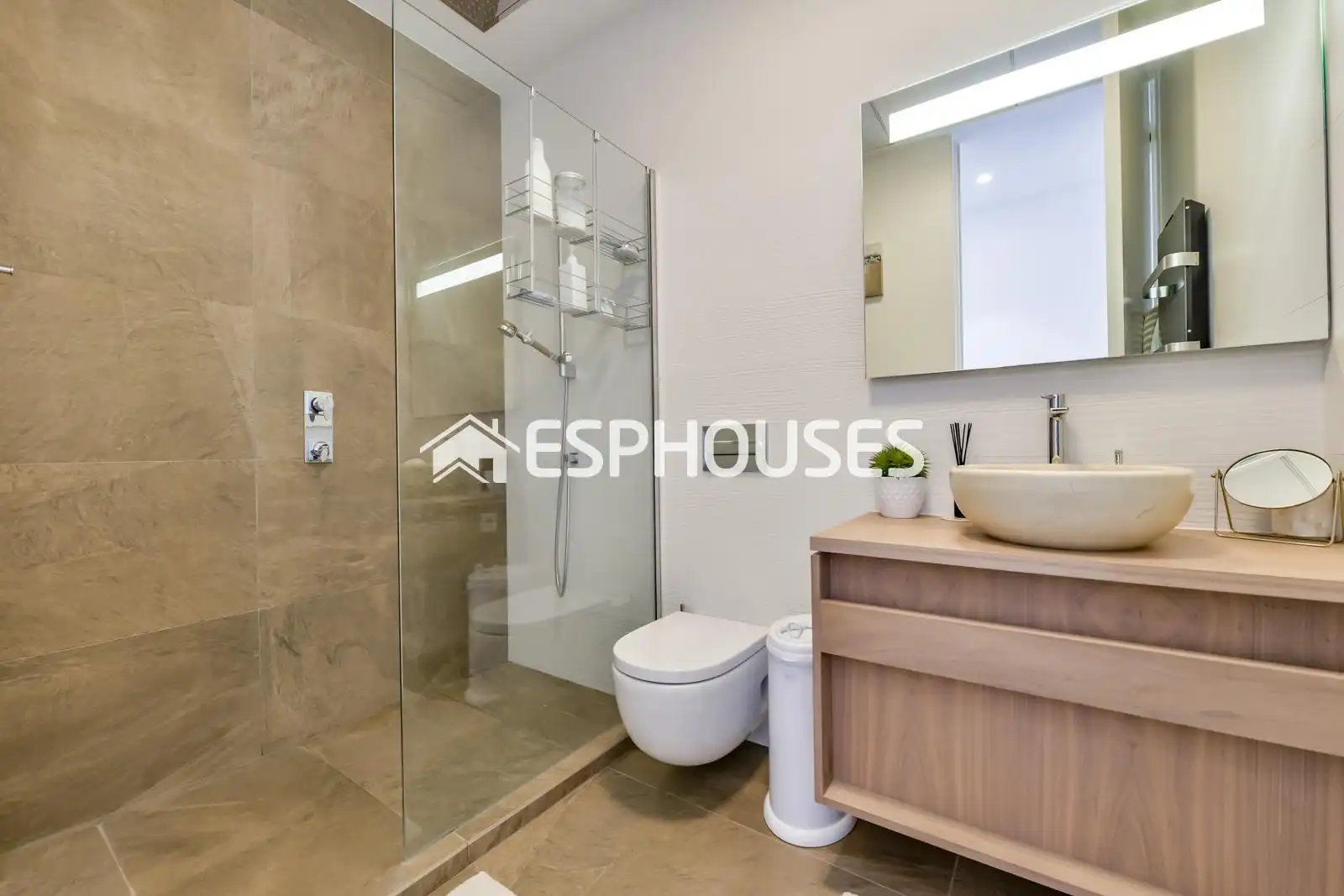 Baño de Casa o chalet en venta en Finestrat con Aire acondicionado, Calefacción y Piscina