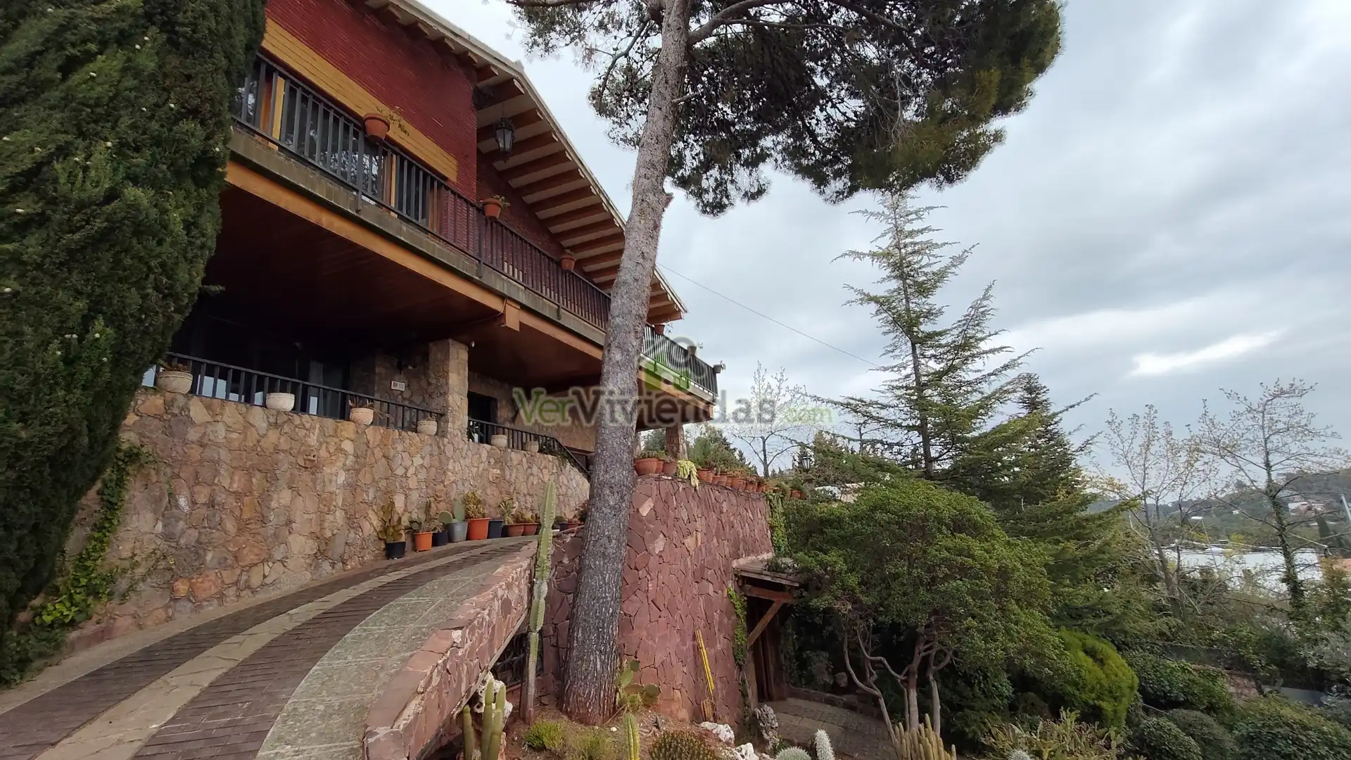 Vista exterior de Casa o chalet en venta en Matadepera con Calefacción, Jardín privado y Terraza