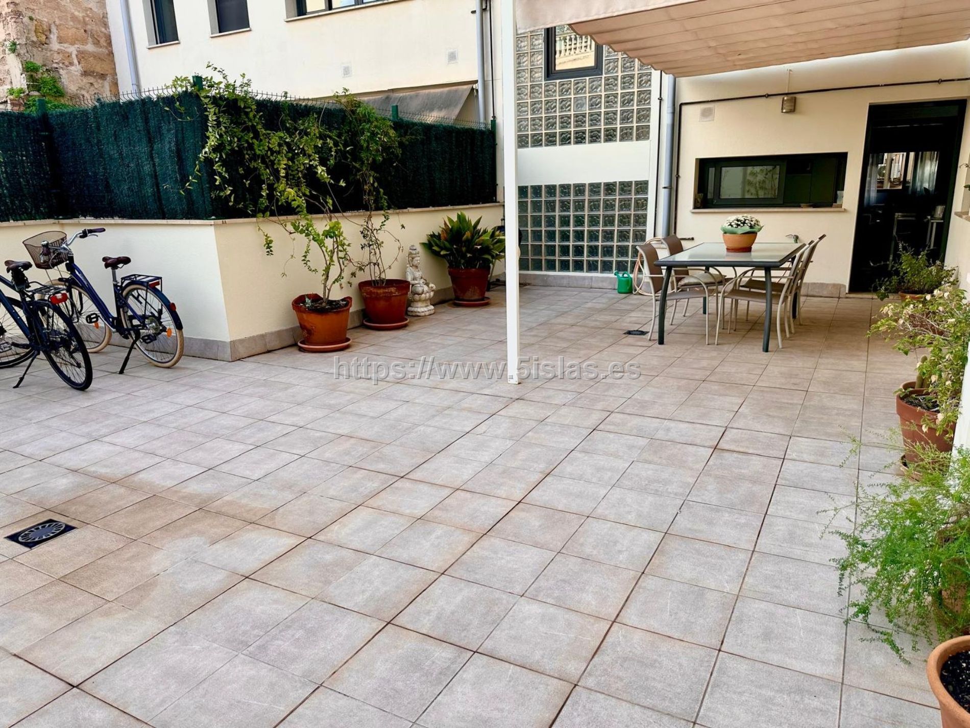 Terraza de Planta baja en venta en  Palma de Mallorca con Aire acondicionado, Parquet y Terraza