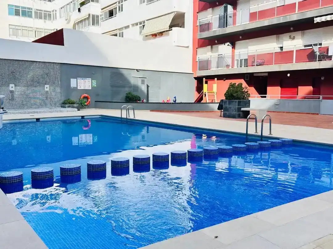 Schwimmbecken von Wohnung zur Miete in Zona Papa Luna - Platja del Gurugú