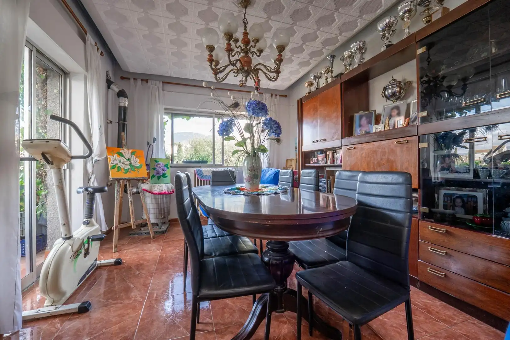 Comedor de Casa o chalet en venta en La Zubia con Calefacción, Jardín privado y Terraza
