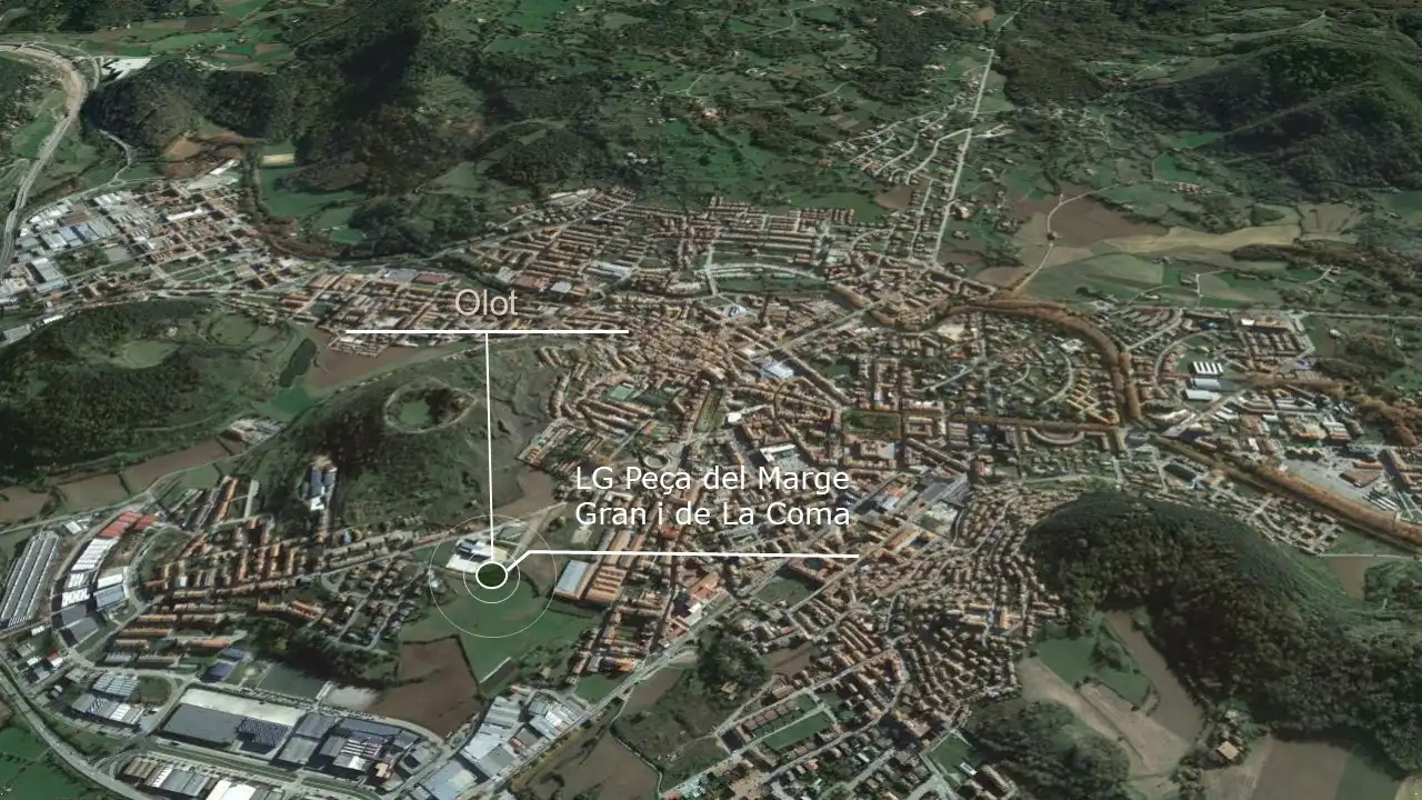 Vista exterior de Residencial en venta en Olot