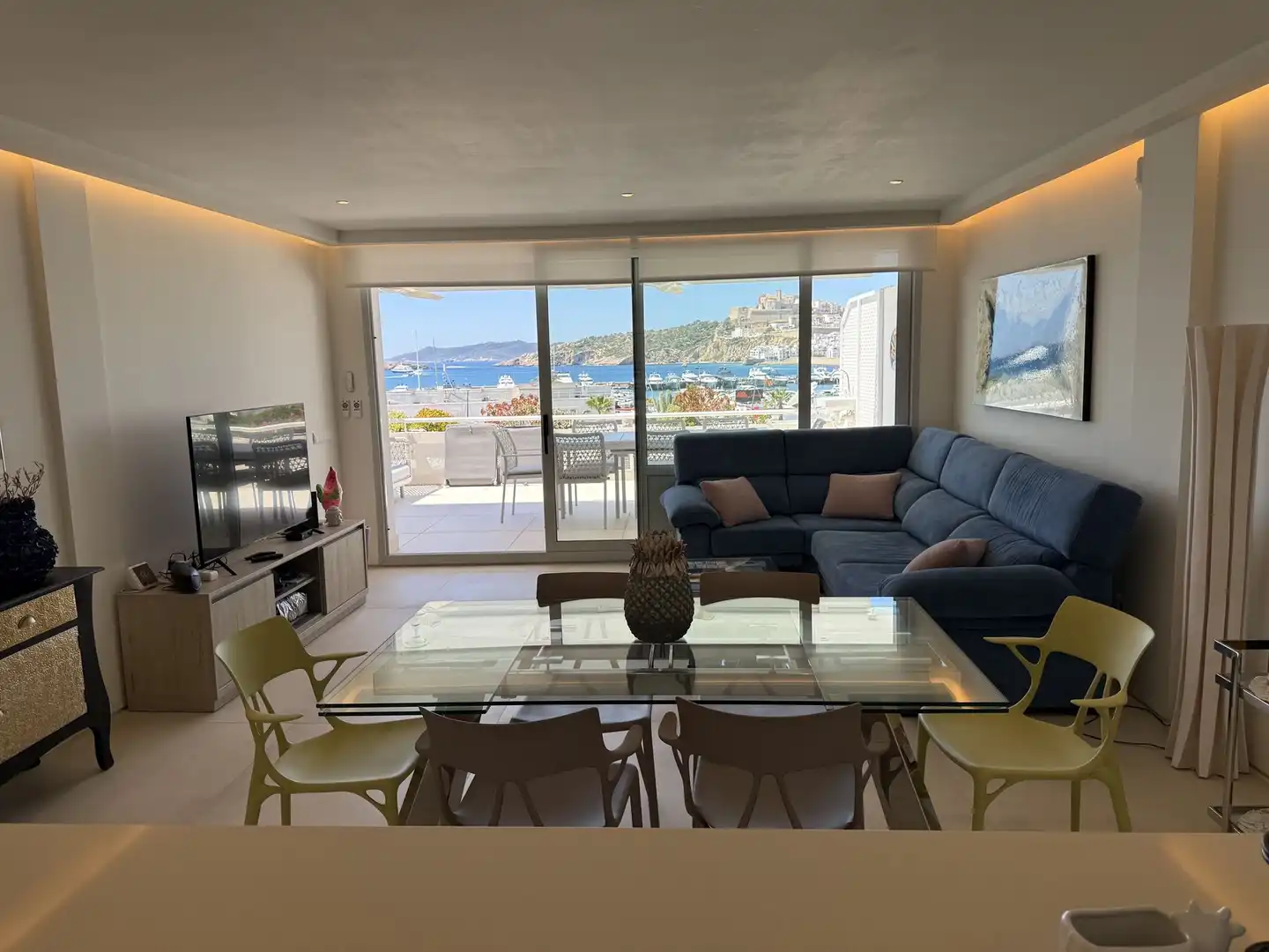 Living room of Apartments for sale in Eivissa  with Air Conditioner, Heating and Private garden