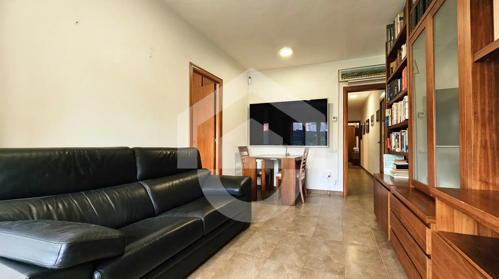 Sala d'estar de Pis en venda en Barcelona amb Calefacció